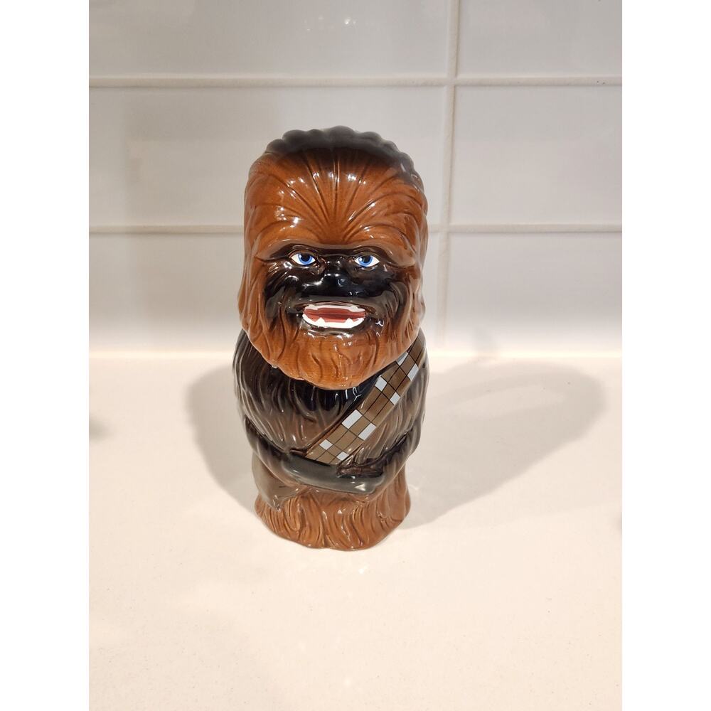 Star Wars Chewbacca Ceramic Beer Stein Mug w/ Hinged Lid Beeline Creative...